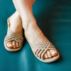 Arch Support Okabashi Venice Women's Slides Sandals Lifestyle