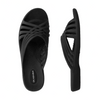 Arch Support Okabashi Venice Women's Slides Sandals Black