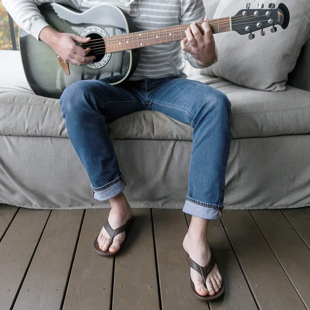 Arch Support Thongs - Mens Voyager